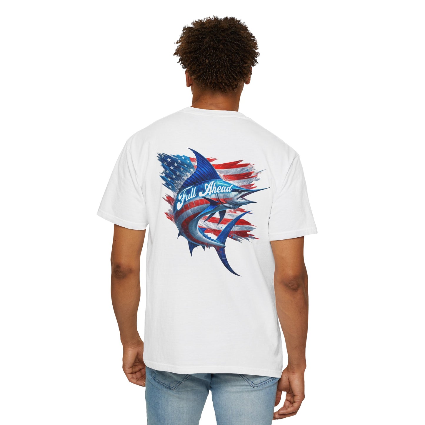 Patriotic Fish Graphic Tee