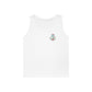 Nautical Floral Anchor Tank Top, Beachwear, Summer Essentials, Unisex Cotton Sleeveless Shirt, Vacation Outfit, Boho Style