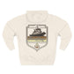 Nautical Theme Fleece Hoodie - Perfect for Boat Lovers, Casual Wear, Gifting, Holidays and Layering