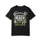 Beach Bar Vibes Unisex T-Shirt | Chill Hard Graphic Tee, Summer Sessions, Vacation Style, Gift for Beach Lovers, Casual Wear