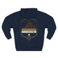Nautical Theme Fleece Hoodie - Perfect for Boat Lovers, Casual Wear, Gifting, Holidays and Layering