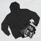 Cozy Fleece Hoodie for College Students, Full Ahead Design, Perfect for Casual Outings, Gifts for Graduates, Nautical Style