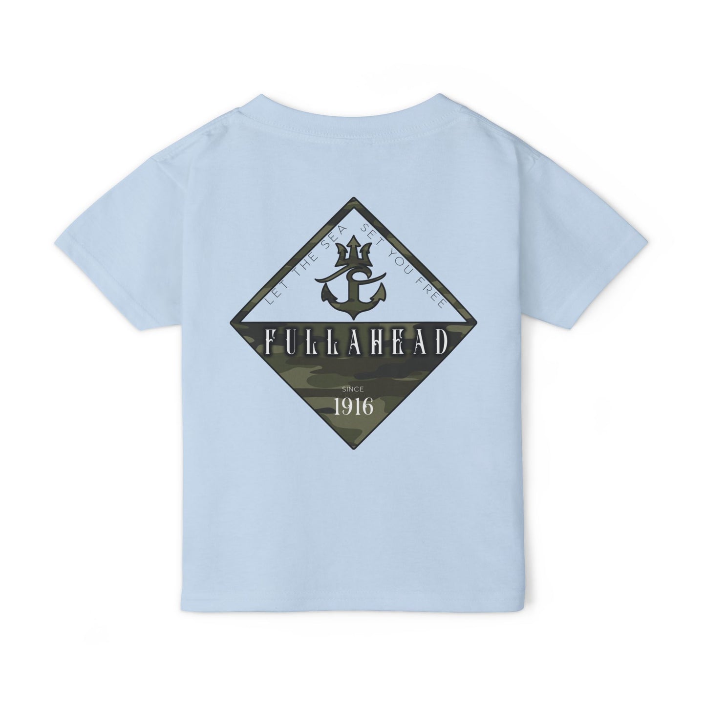Kids Camo Square Tag
