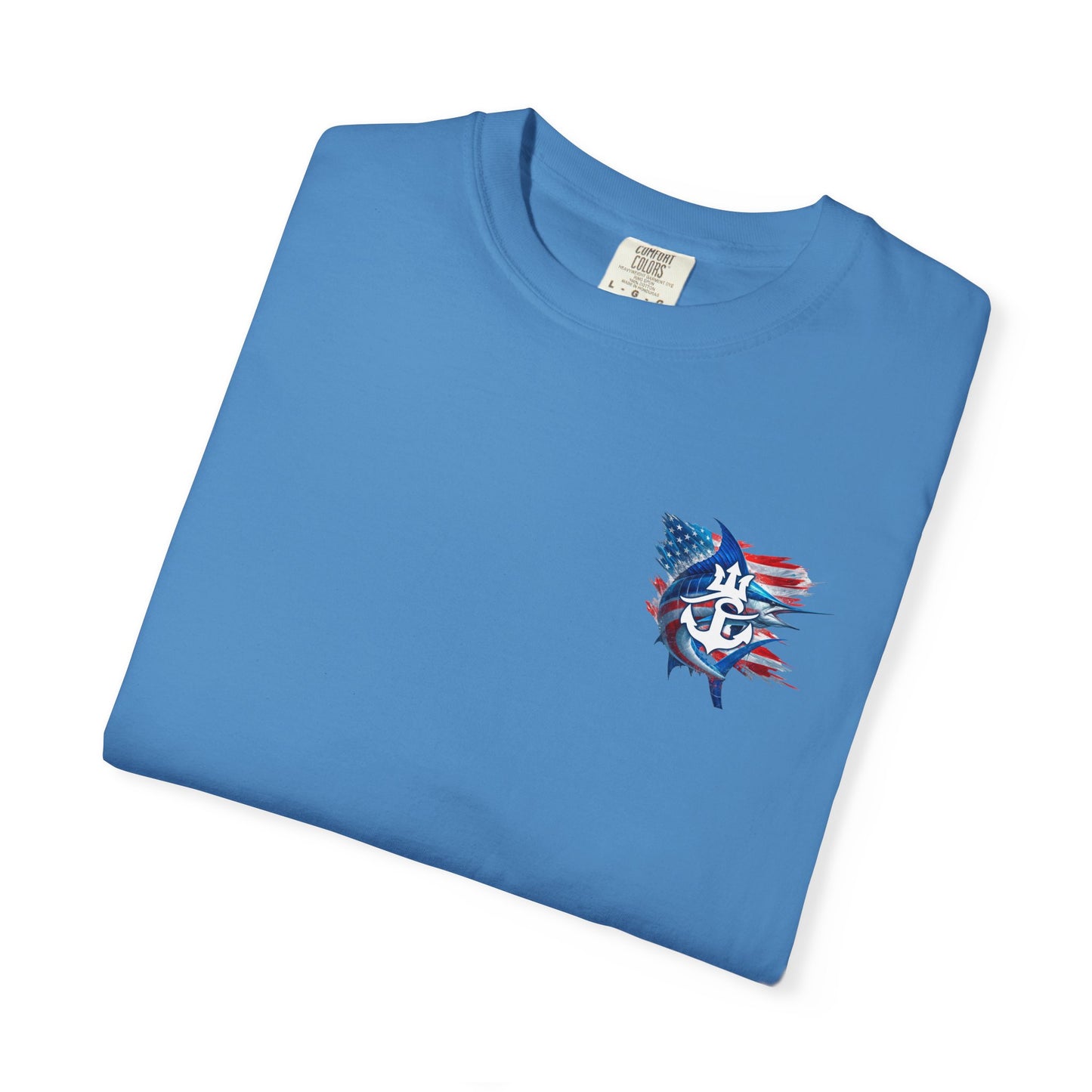Patriotic Fish Graphic Tee
