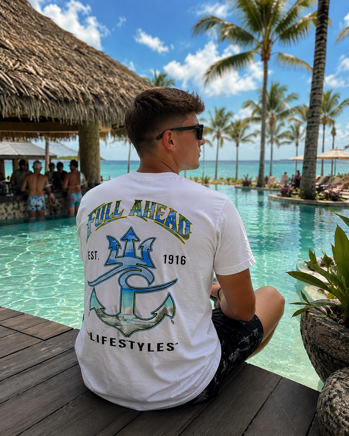 Full Ahead Beach T-Shirt