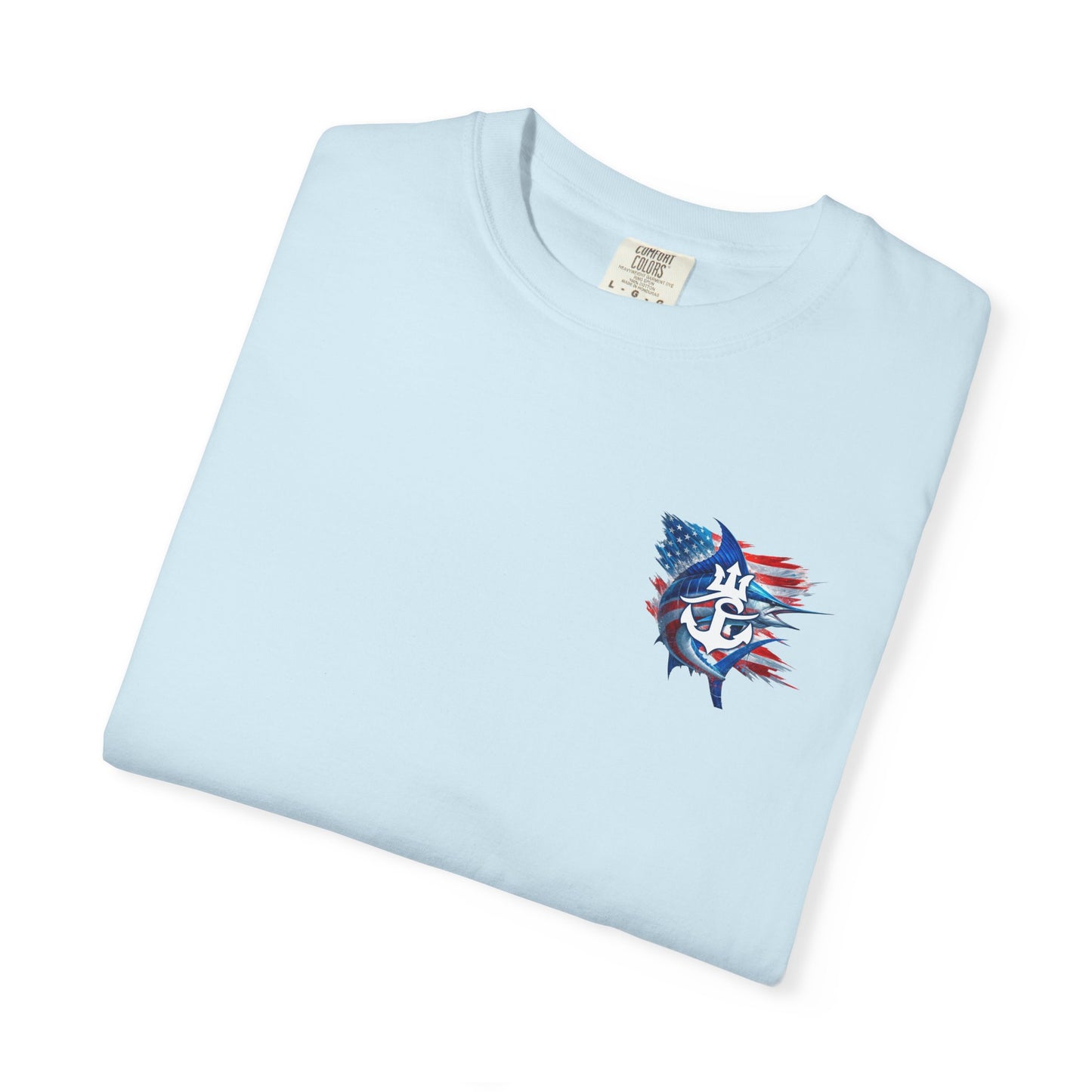Patriotic Fish Graphic Tee