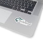 Stylish Kiss-Cut Stickers for Laptop, Car, and Water Bottles - Perfect Gift for Fishing Enthusiasts