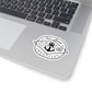 Nautical Adventure Kiss-Cut Stickers, Laptop Decals, Travel Decor, Marine Enthusiast Gifts, Custom Stickers, Waterproof Vinyl