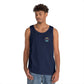 Unisex Vintage Beach Tank Top, Casual Summer Wear, Gift for Beach Lovers, Trendy Graphic Tee, Vacation Outfit, Beach Party Essential