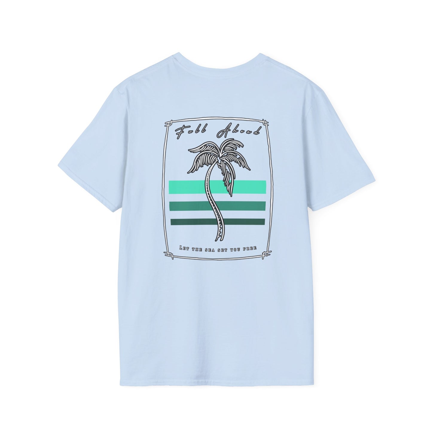 The "Teal chill palm"