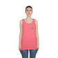Nautical Floral Anchor Tank Top, Beachwear, Summer Essentials, Unisex Cotton Sleeveless Shirt, Vacation Outfit, Boho Style