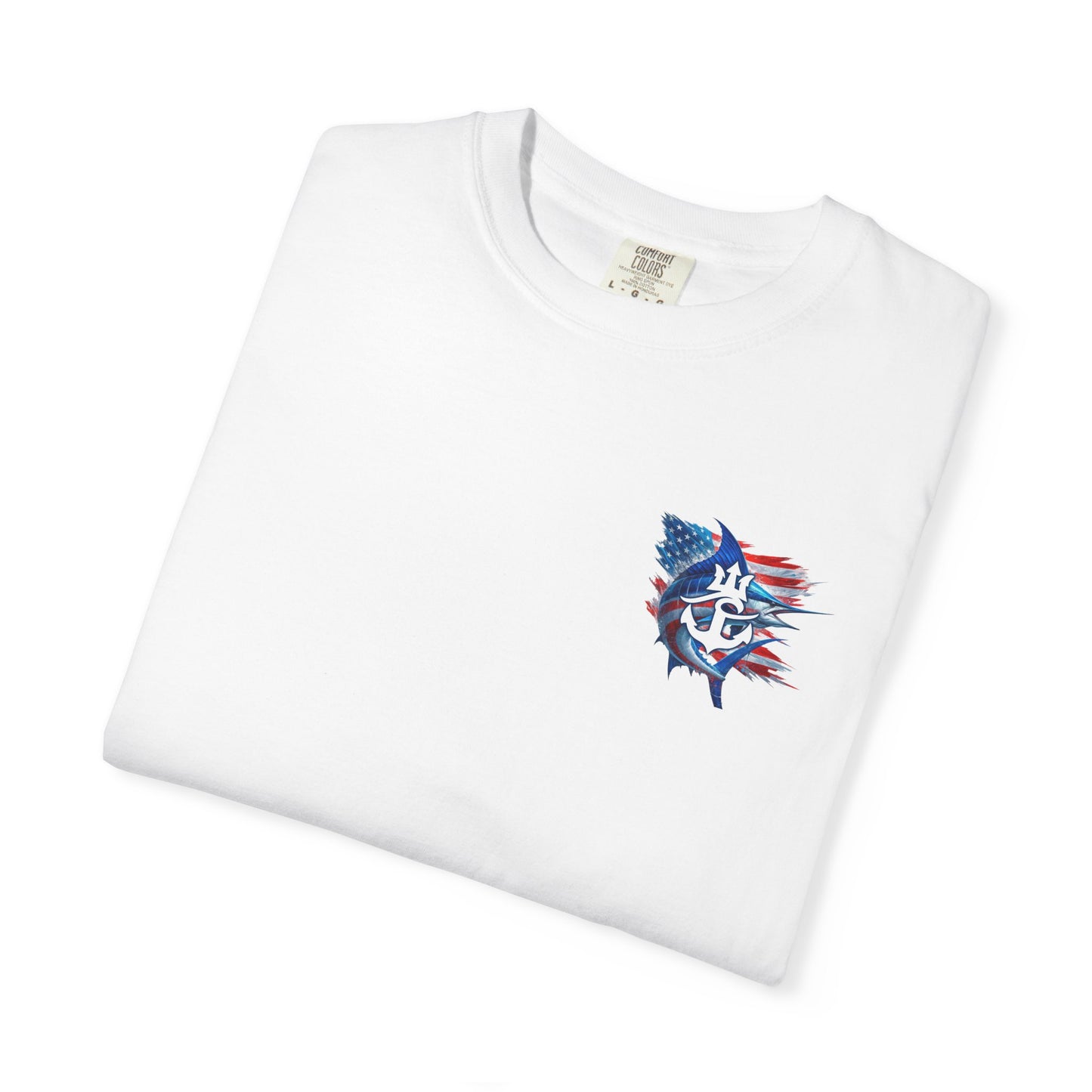 Patriotic Fish Graphic Tee