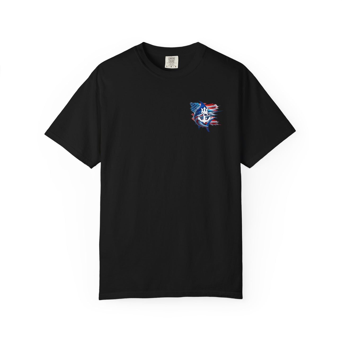 Patriotic Fish Graphic Tee