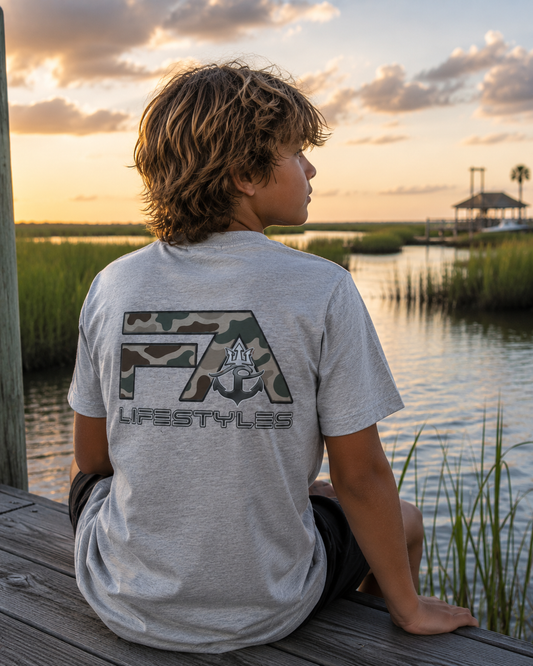 Youth Camo FA shirt
