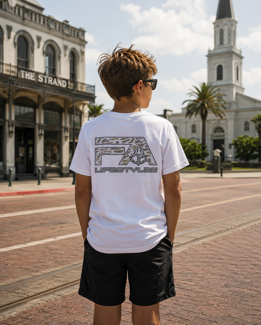 Youth Duck Camo FA shirt
