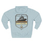 Nautical Theme Fleece Hoodie - Perfect for Boat Lovers, Casual Wear, Gifting, Holidays and Layering