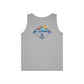Adventure Awaits Unisex Cotton Tank Top, Summer Shirt, Beach Wear, Gift for Travelers, Unisex Summer Apparel, Casual Tank