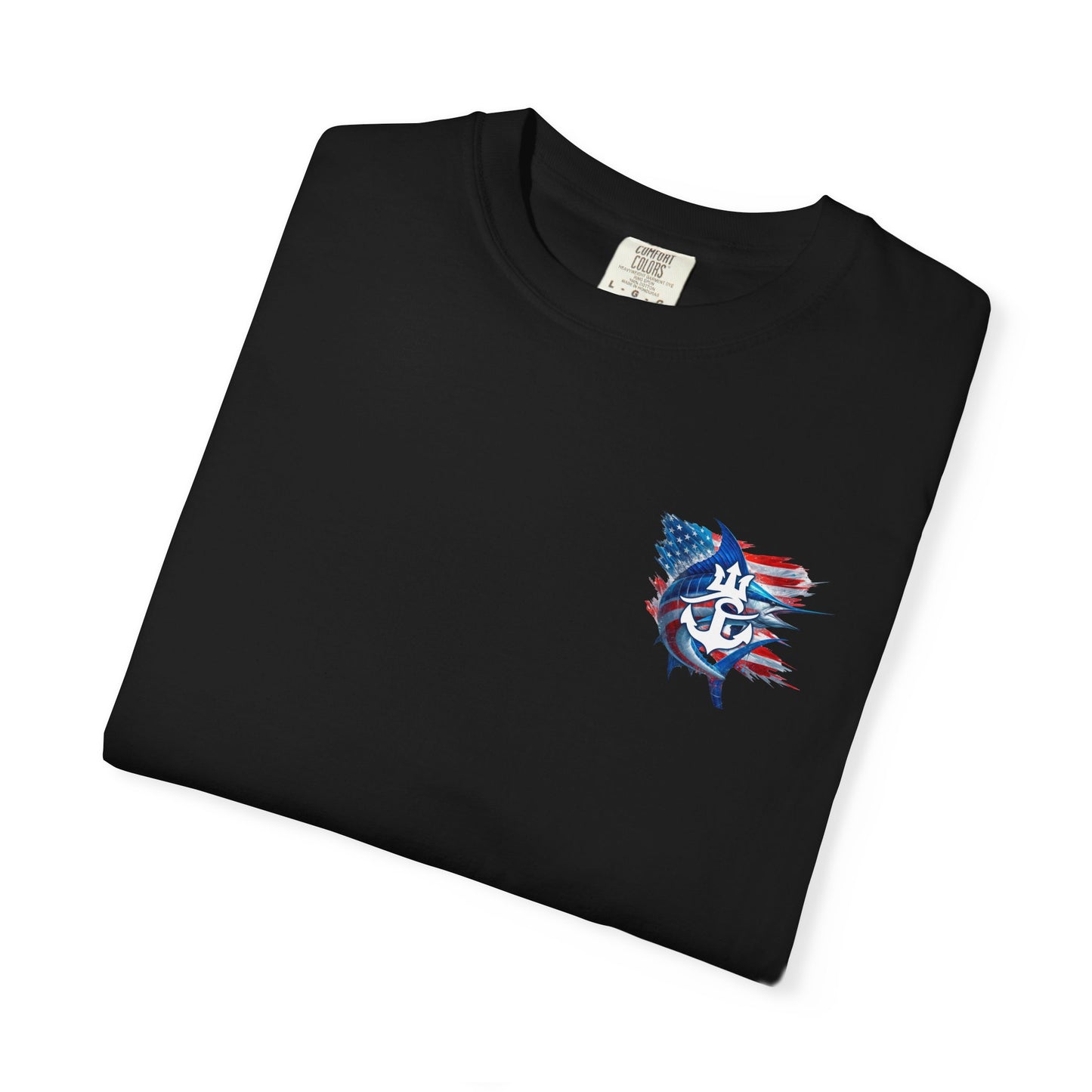Patriotic Fish Graphic Tee