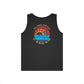 Sunset Vibes Unisex Cotton Tank Top – Beachwear, Summer Fashion, Vacation Top, Casual Wear, Gift Idea