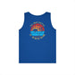 Sunset Vibes Unisex Cotton Tank Top – Beachwear, Summer Fashion, Vacation Top, Casual Wear, Gift Idea