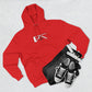 Stylish Three-Panel Fleece Hoodie | Cozy Casual Wear, Trendy Street Style, Perfect Gift, Fall Fashion, Everyday Comfort