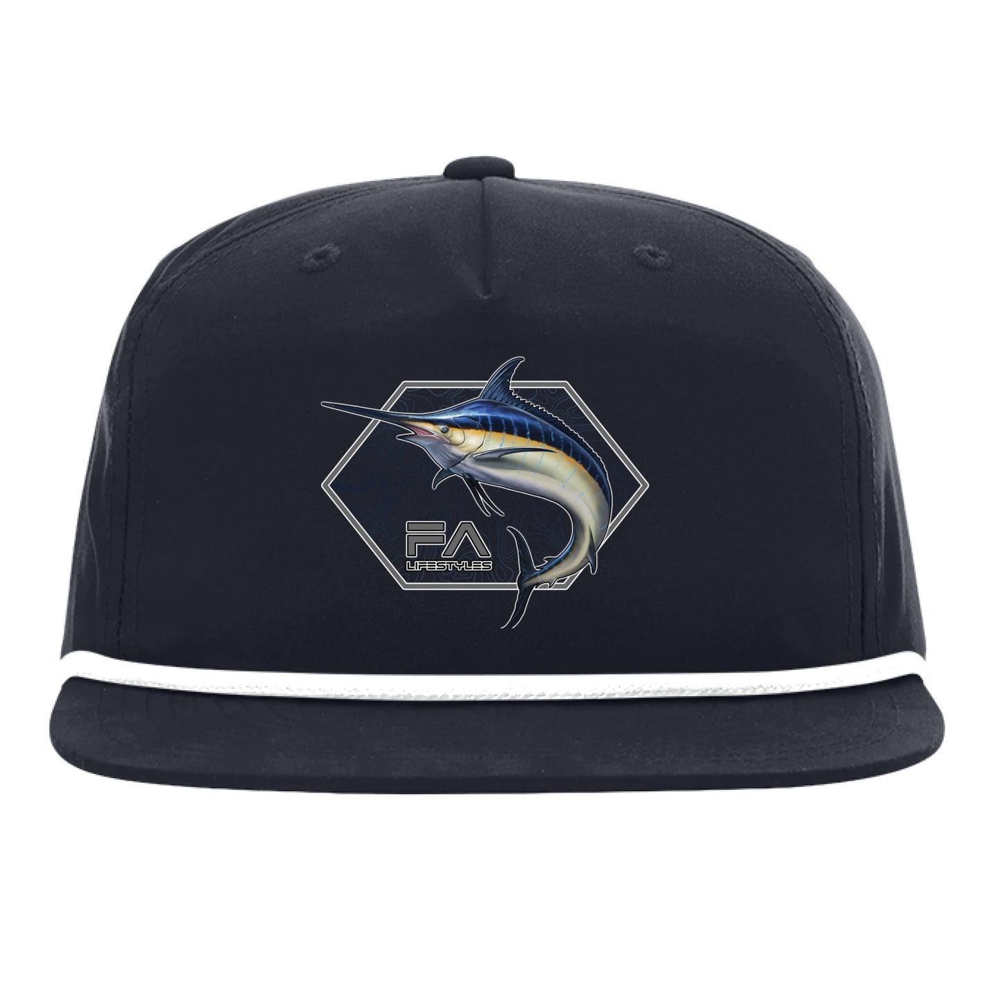 Midnight Navy/ White - FRONT