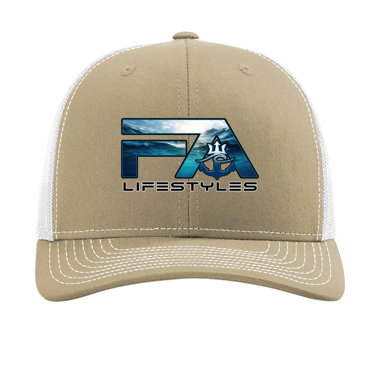 Khaki/ White - FRONT