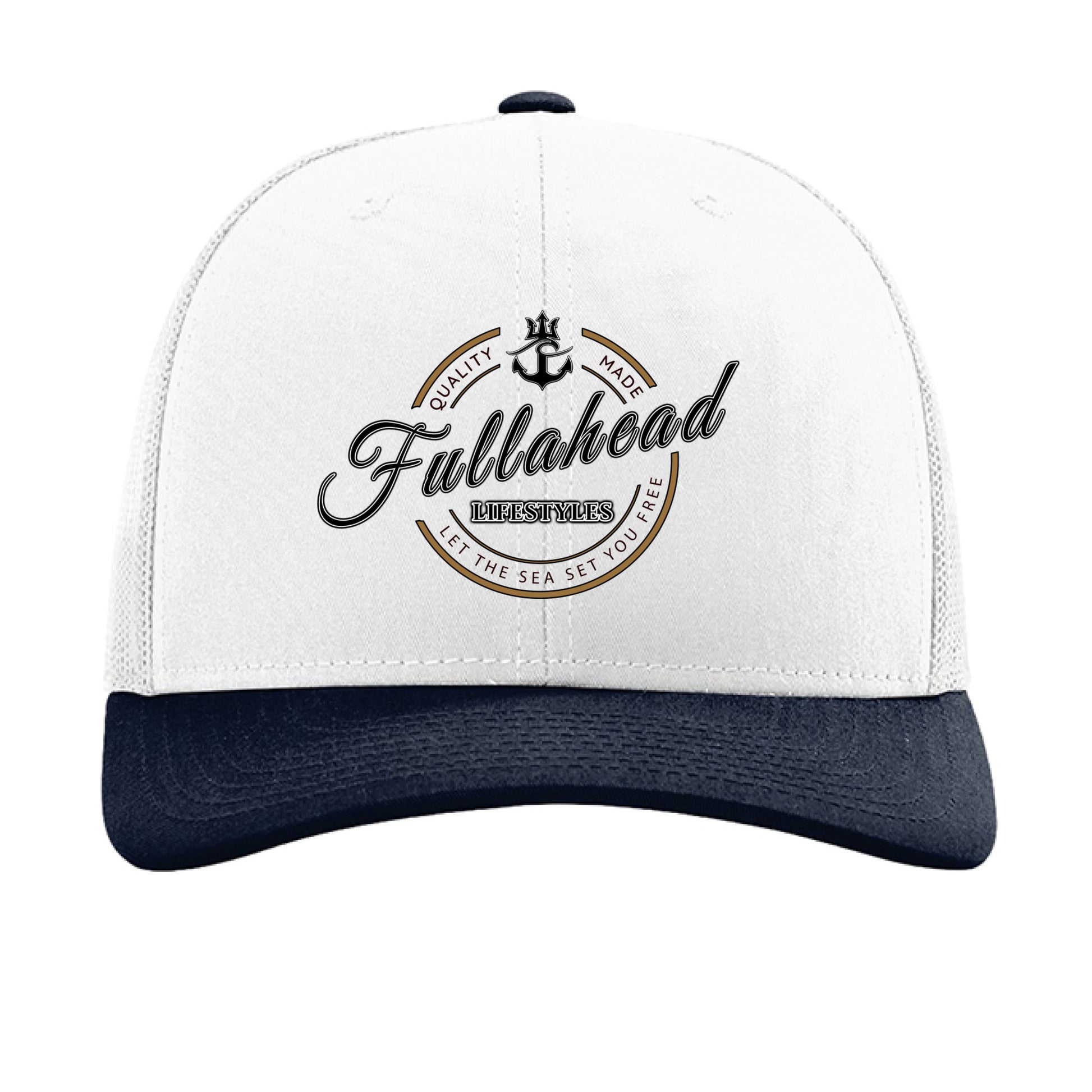 White/ White/ Navy - FRONT